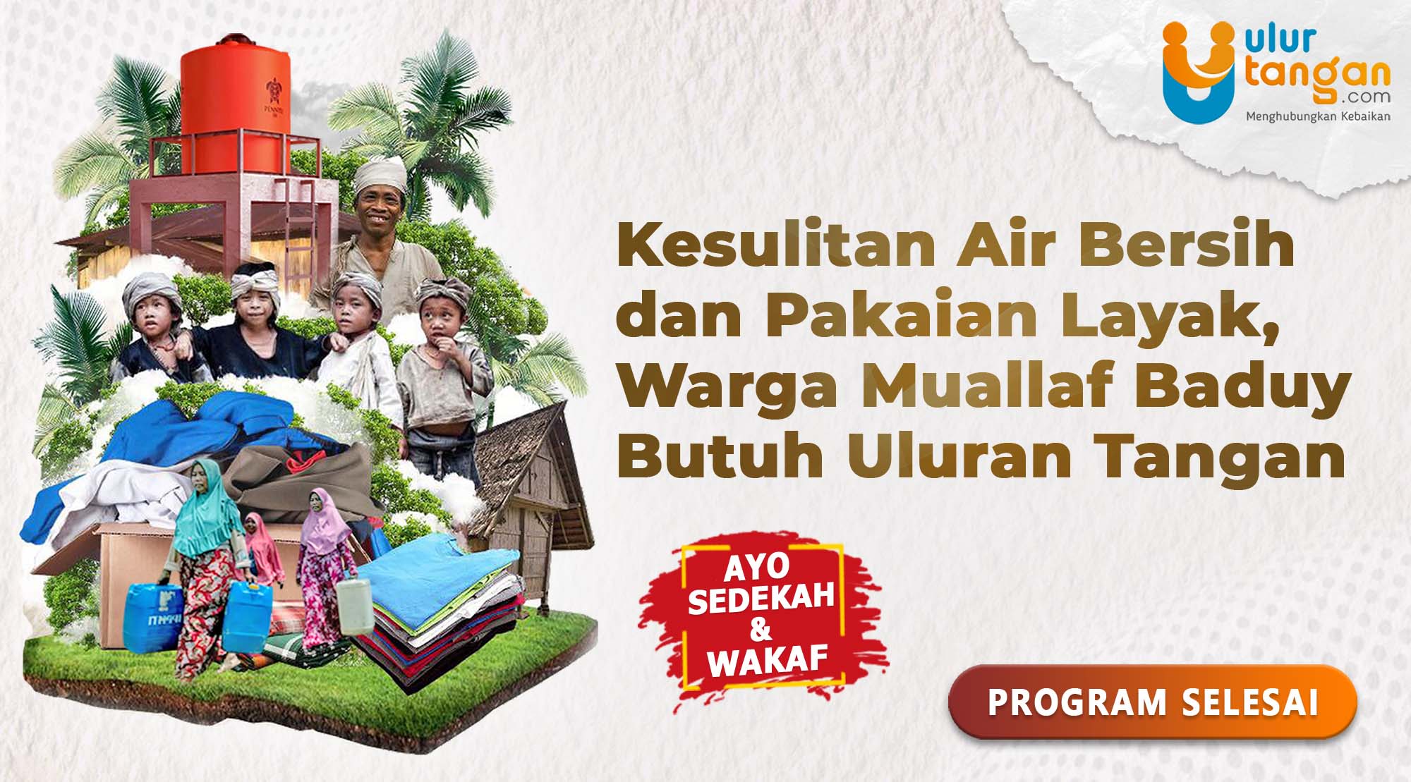 Kesulitan Air Bersih & Pakaian Layak, Warga Muallaf Baduy Di Kampung Tauhid Butuh Uluran Tangan