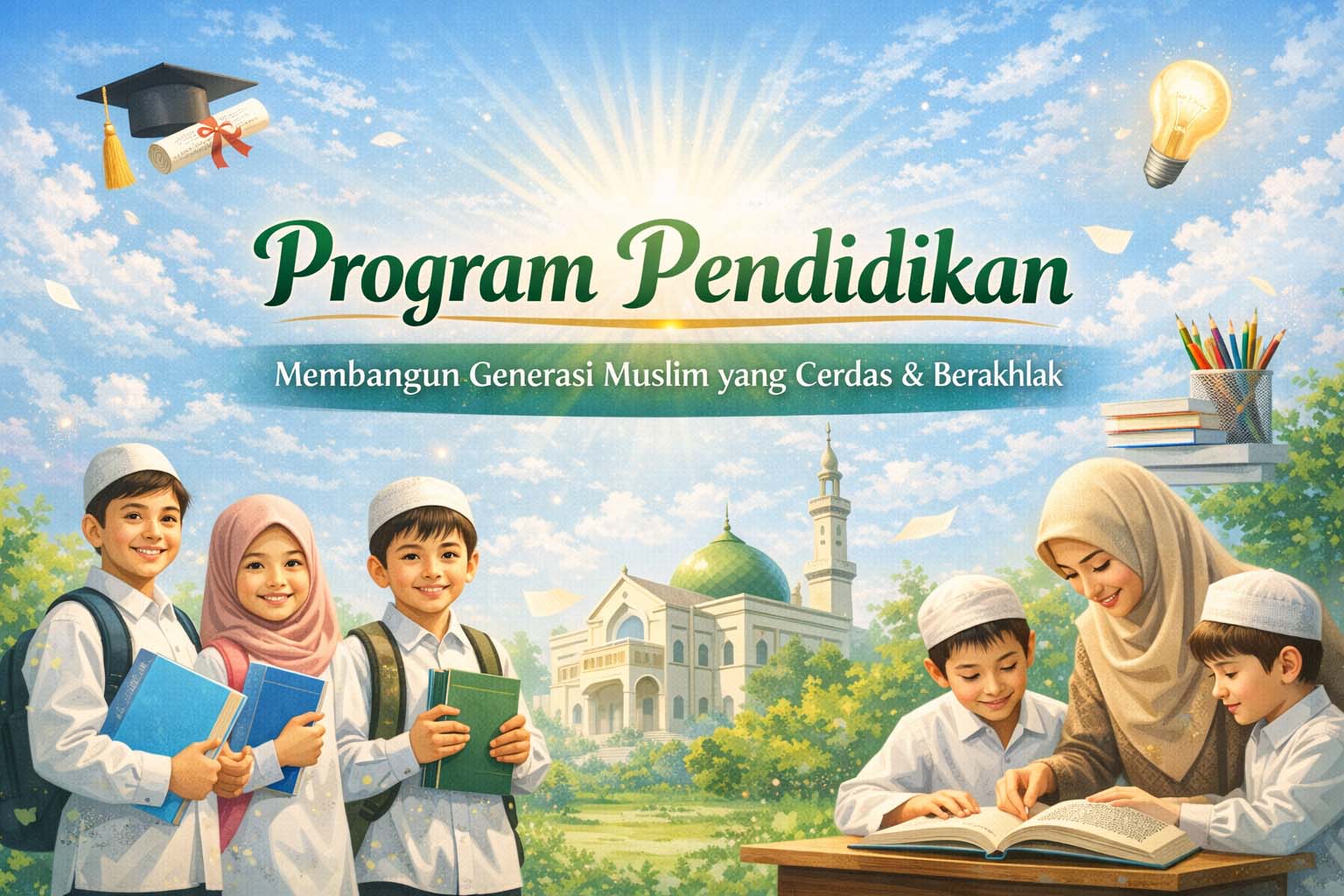 Melalui Program Pendidikan Yayasan Indonesia Uluran Tangan, kami ingin menjadi bagian dari perjalanan mereka — menghadirkan harapan, membuka pintu ilmu, dan menuntun langkah mereka menuju masa depan yang lebih baik.