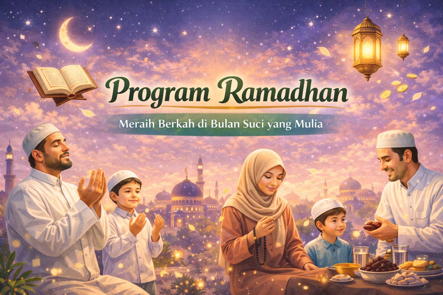 Melalui Program Ramadhan Yayasan Indonesia Uluran Tangan, kami ingin menghidupkan semangat berbagi dan memperluas manfaat kebaikan di bulan penuh keberkahan ini.