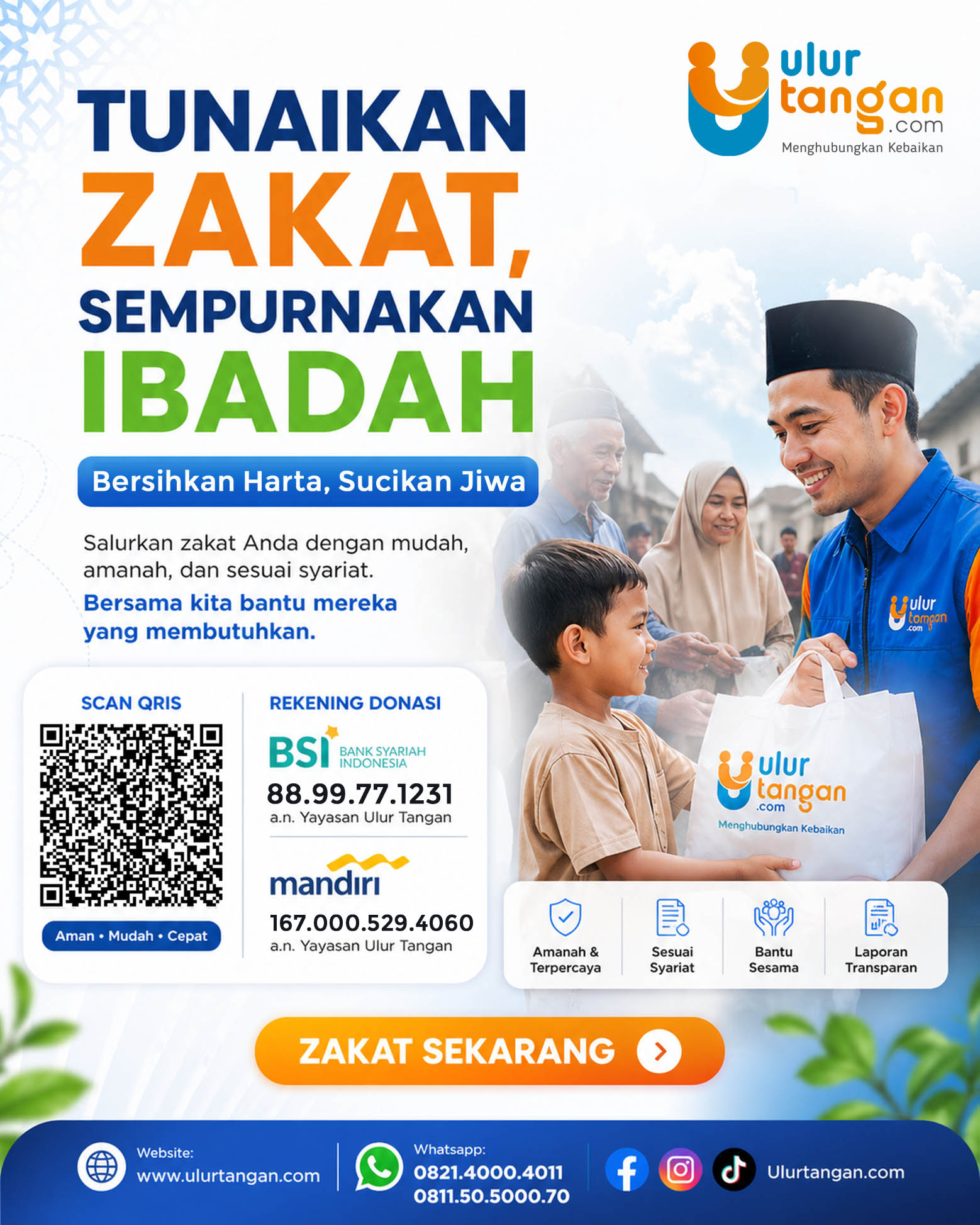 Tunaikan Zakat Sempurnakan Ibadah Bersihkan Harta Sucikan Jiwa