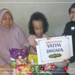 Santunan Ramadhan: Bantuan Sembako dan Uang Tunai untuk Safia, Pejuang Kecil Pengidap Hydrosefalus