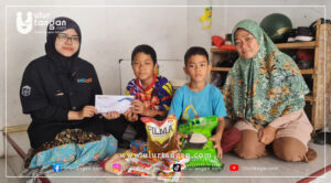 Santunan Ramadhan: Bantuan Sembako dan Uang Tunai untuk Yatim Gibran dan Nabeel di Cikarang Bekasi