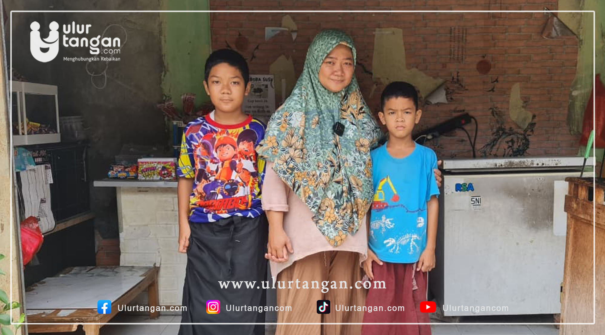 Santunan Ramadhan: Bantuan Sembako dan Uang Tunai untuk Yatim Gibran dan Nabeel di Cikarang Bekasi