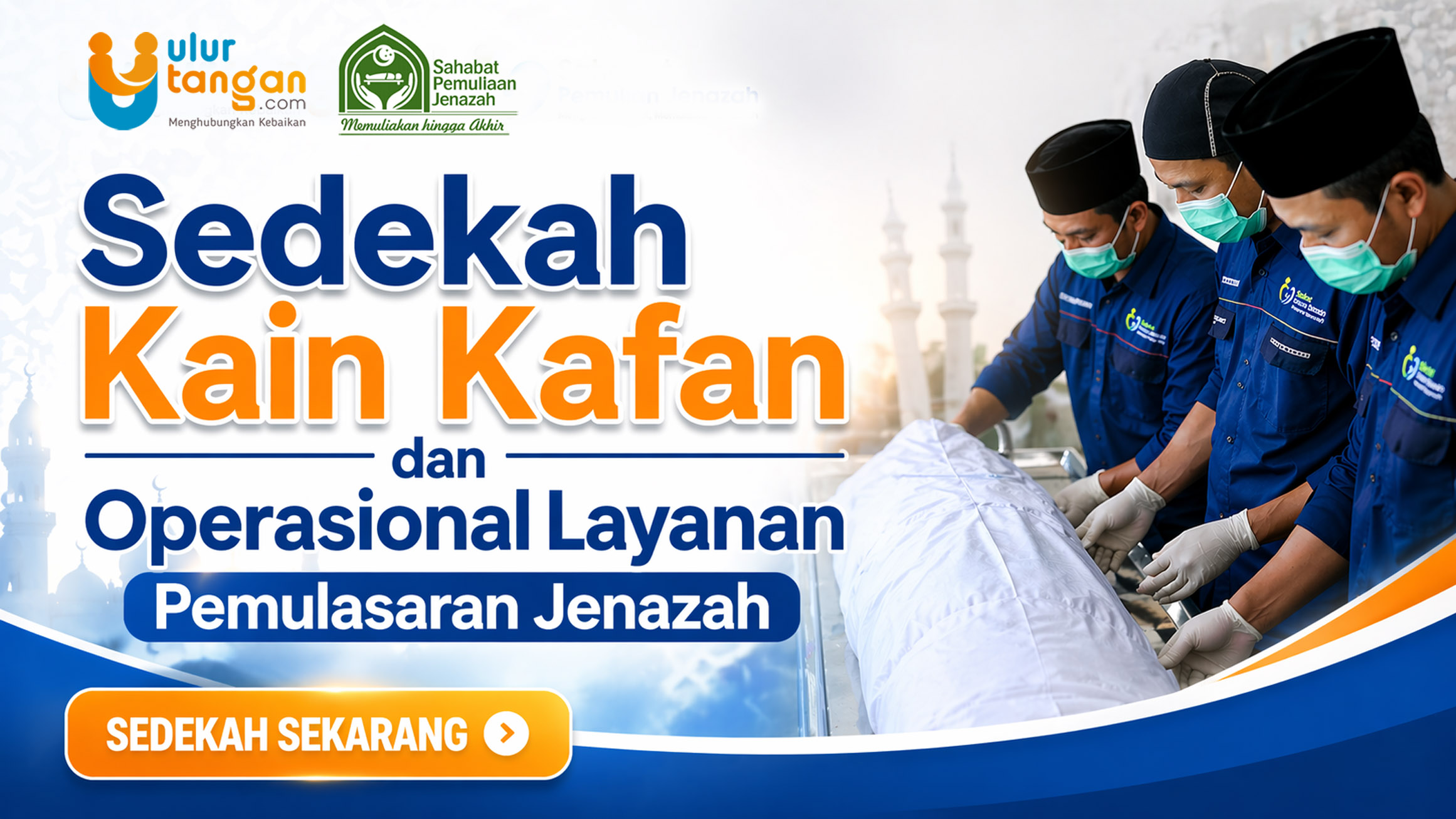 Sedekah Kain Kafan & Operasional Layanan Pemulasaran Jenazah