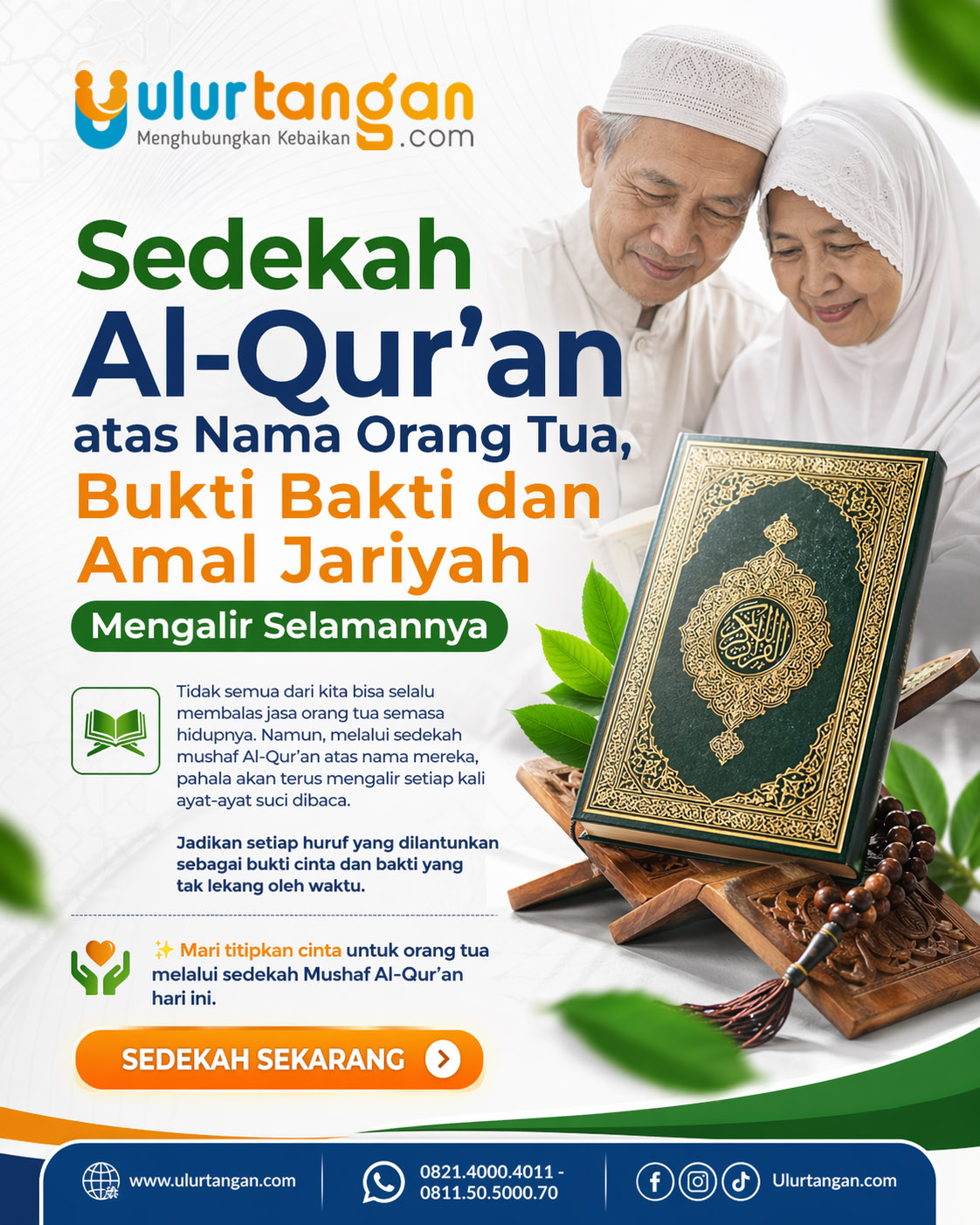Sedekah Al-Qur’an atas Nama Orang Tua Bukti Bakti dan Amal Jariyah Mengalir Selamannya