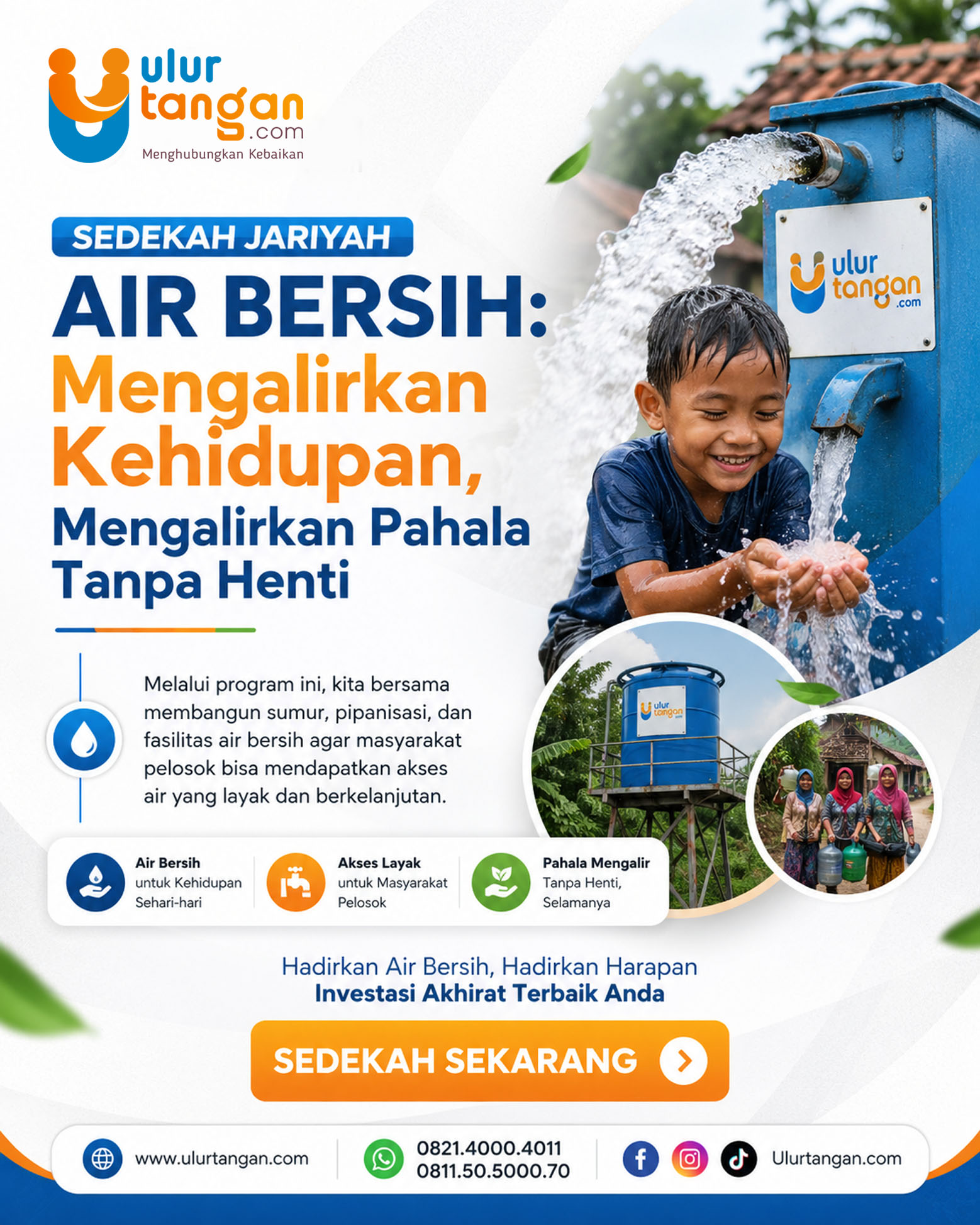 Sedekah Jariyah Air Bersih Mengalirkan Kehidupan Mengalirkan Pahala Tanpa Henti