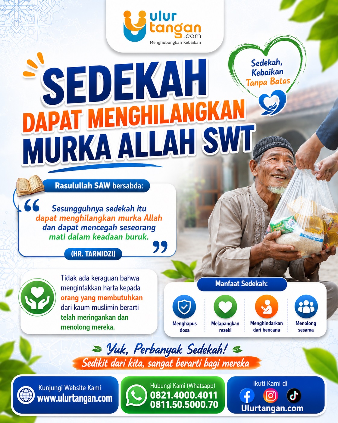 sedekah menghilangkan murka Allah