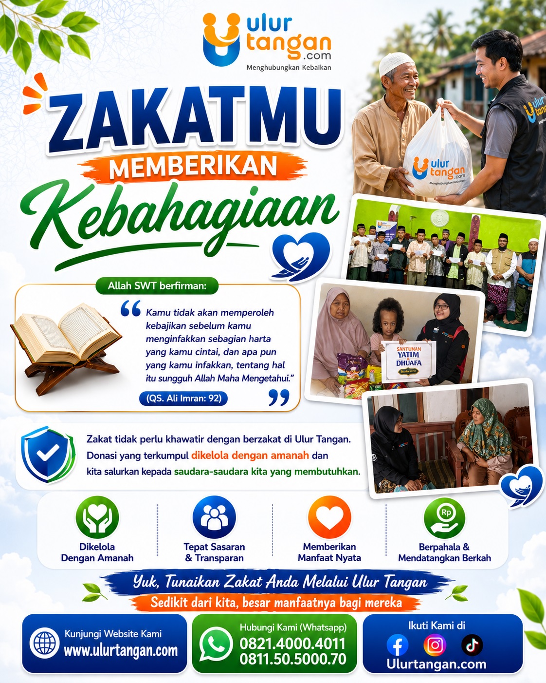 zakat memberi bahagia