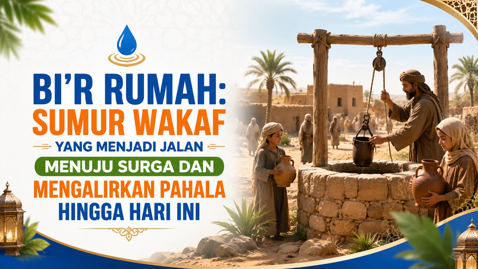 Rumah : Sumur Wakaf yang Menjadi Jalan Menuju Surga dan Mengalirkan Pahala Hingga Hari Ini