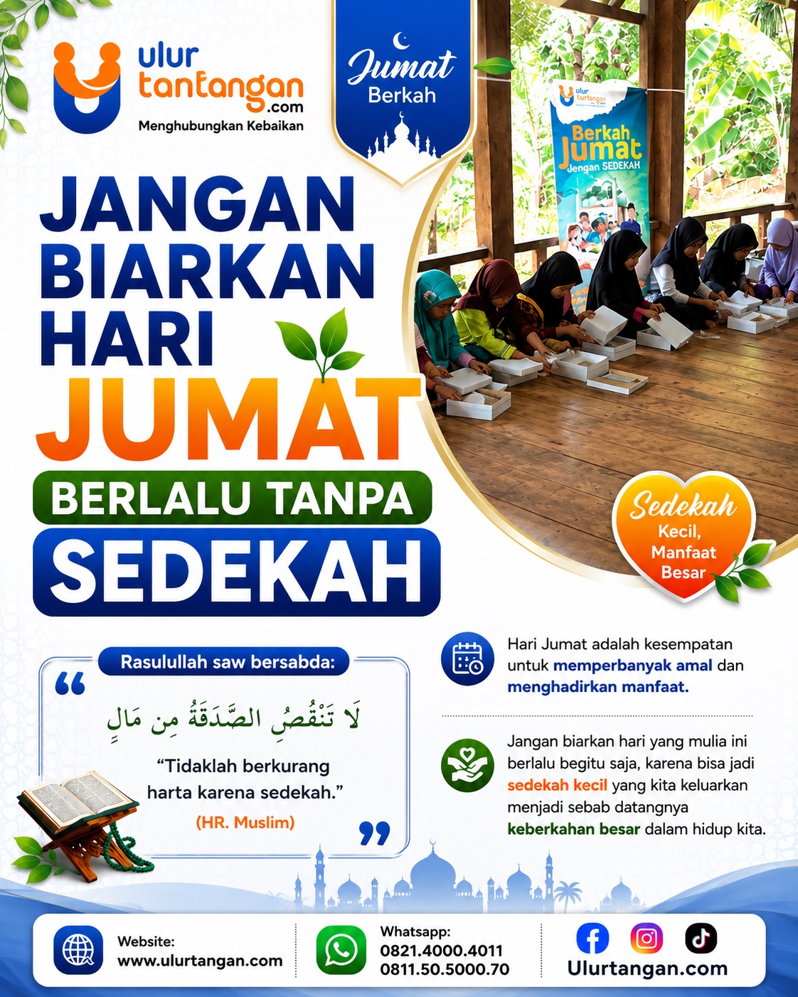 jgn biarkan jumat tanpa sedekah