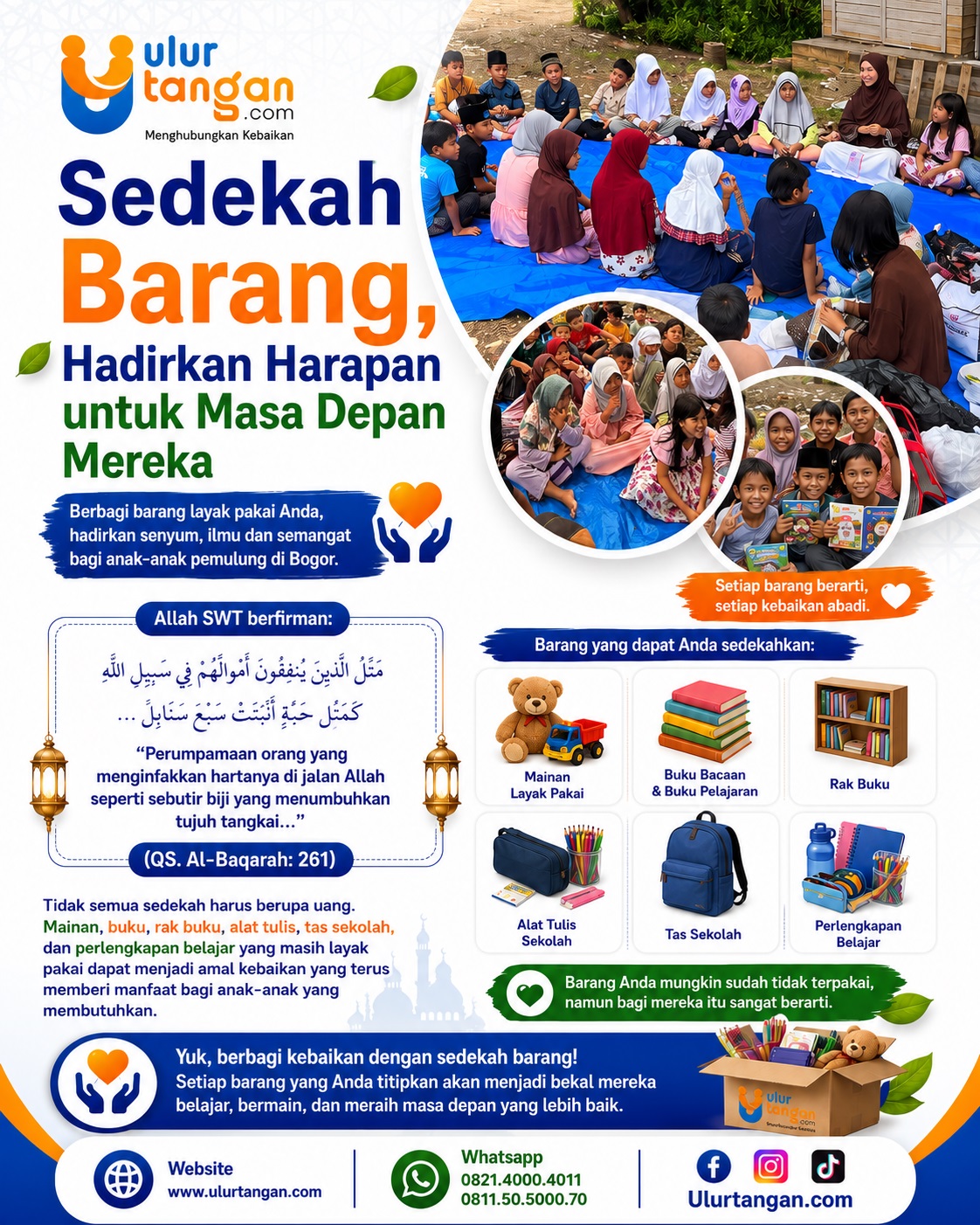 sedekah barang