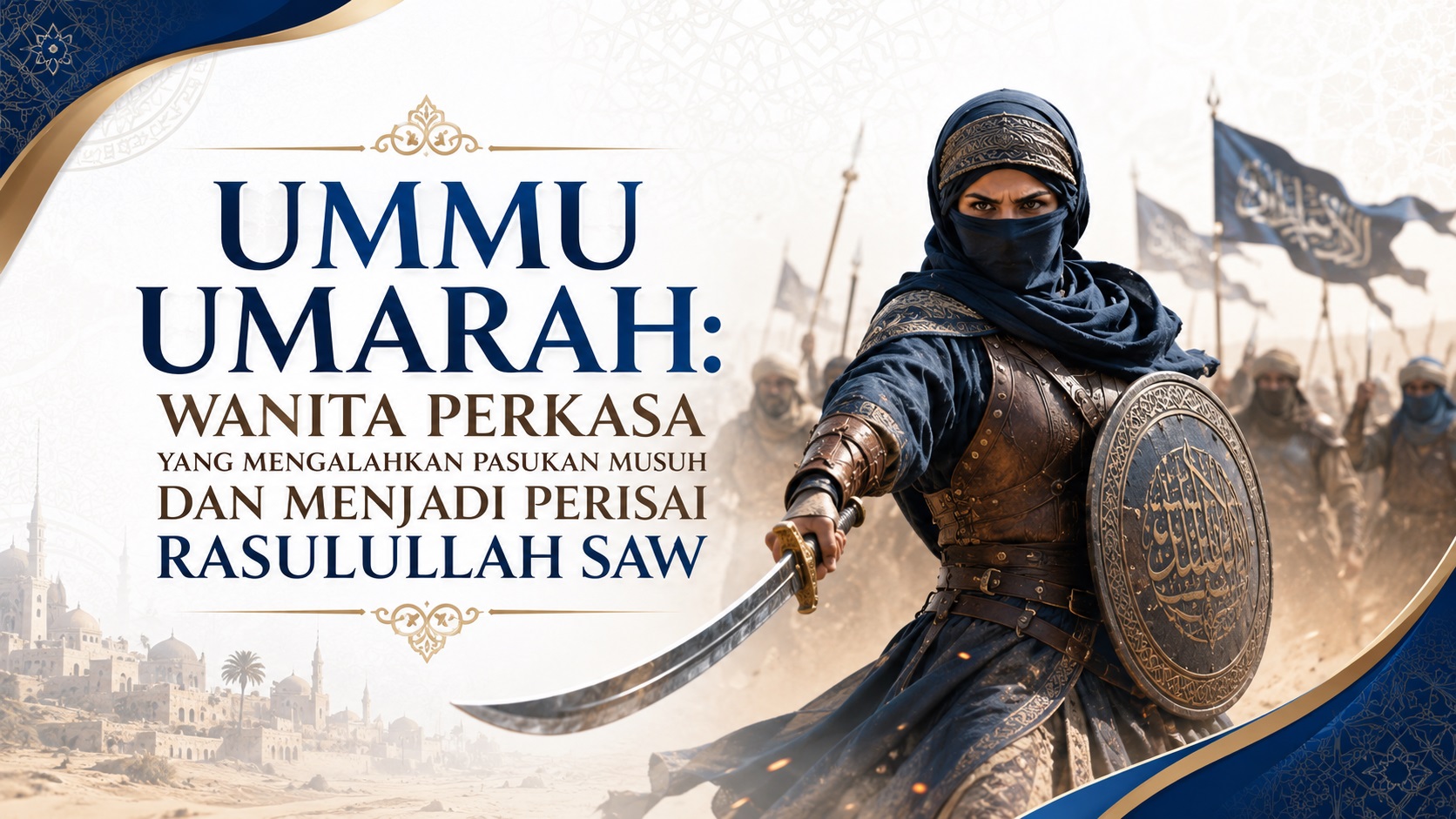 Ummu Umarah: Wanita Perkasa yang Mengalahkan Pasukan Musuh dan Menjadi perisai Rasulullah SAW