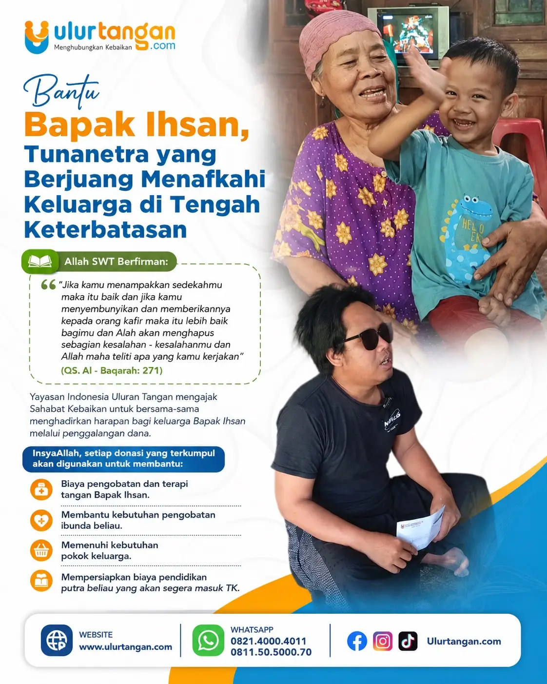 bantu baoak ihsan