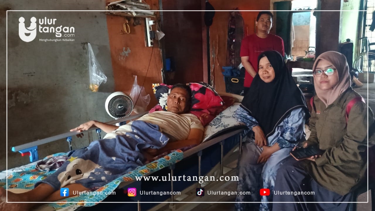 Penyaluran Kasur Bangsal untuk Pak Sudrajat, Menghadirkan Harapan Baru di Tengah Ujian Sakit