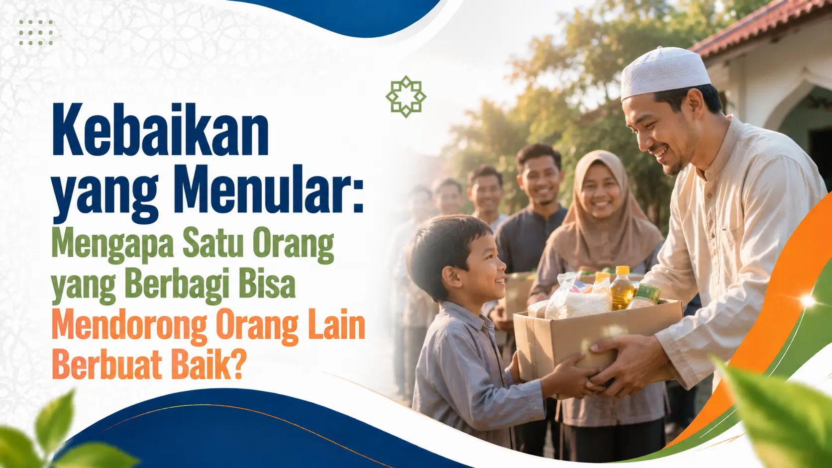 Kebaikan yang Menular: Mengapa Satu Orang yang Berbagi Bisa Mendorong Orang Lain Berbuat Baik?