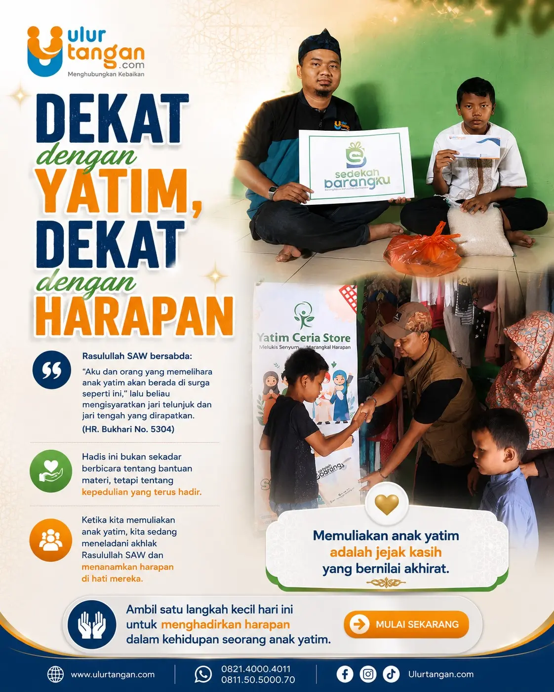 DEKAT DGN YATIM DEKAT DGN HARAPAN