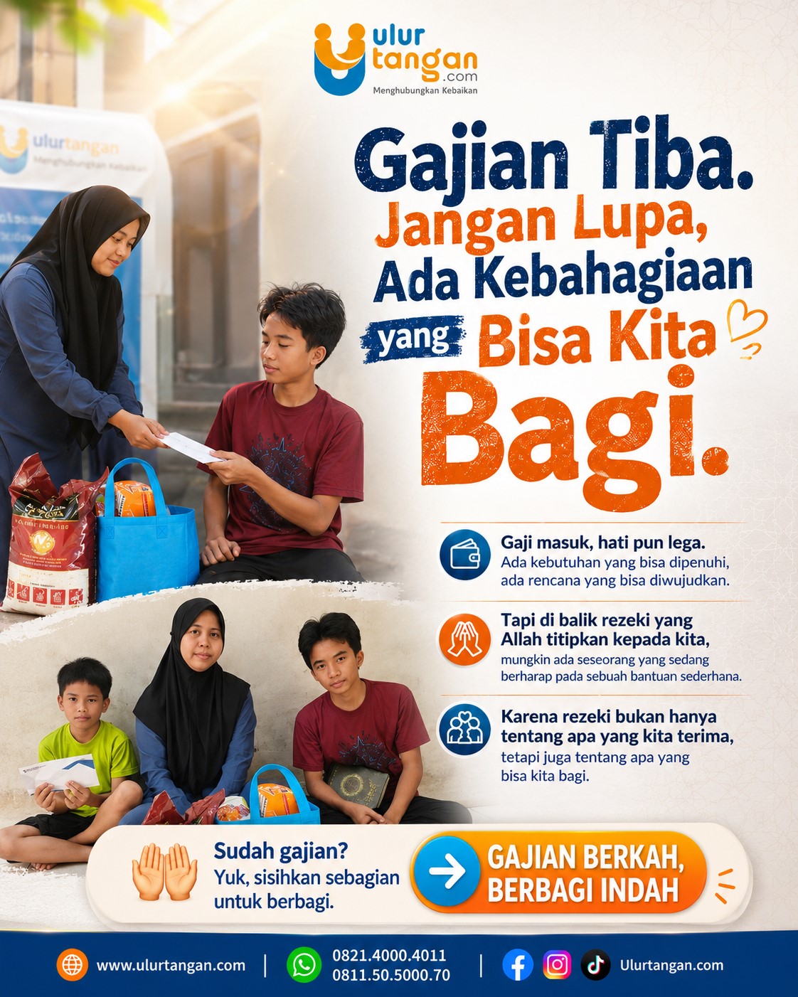 GAJIAN TIBA JANGAN LUPA BERBAGI