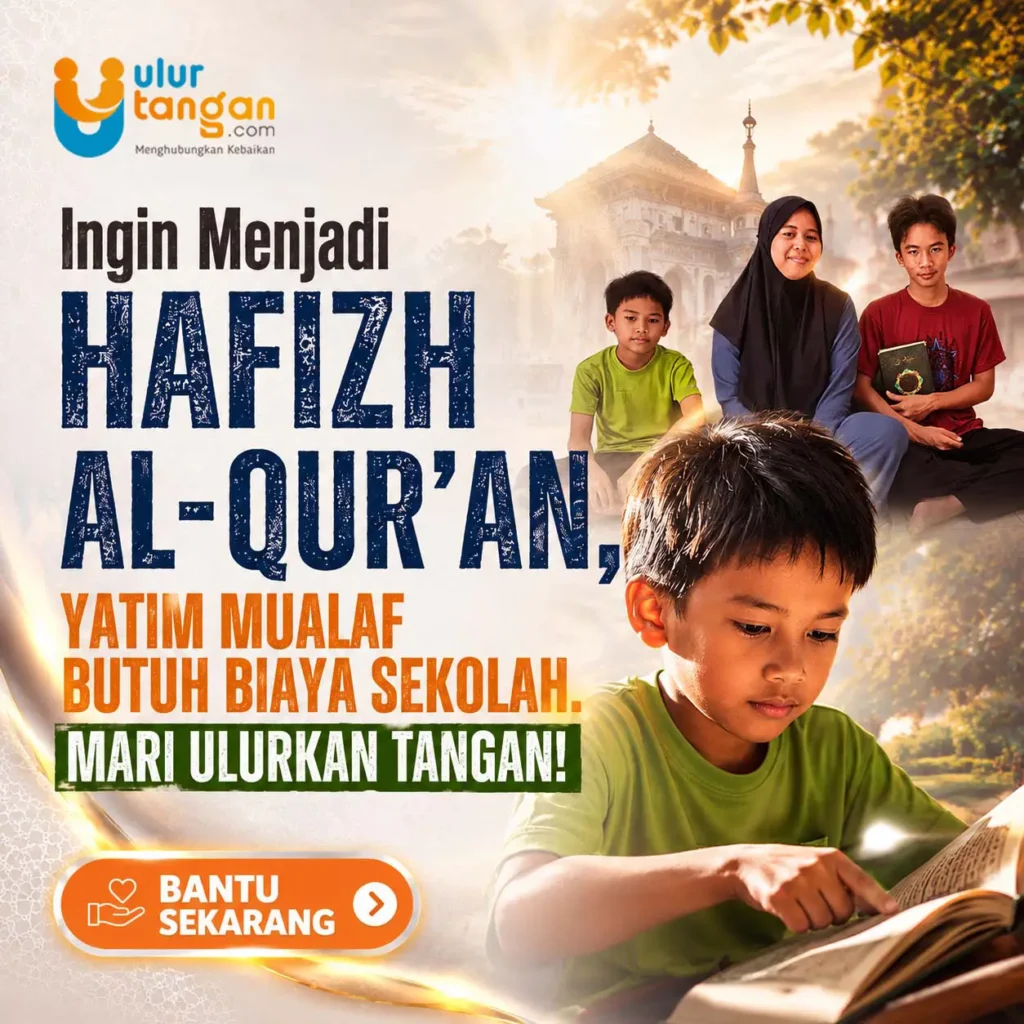 Ingin Menjadi Hafizh Al-Qur’an, Yatim Mualaf Butuh Biaya Sekolah. Mari Ulurkan Tangan!