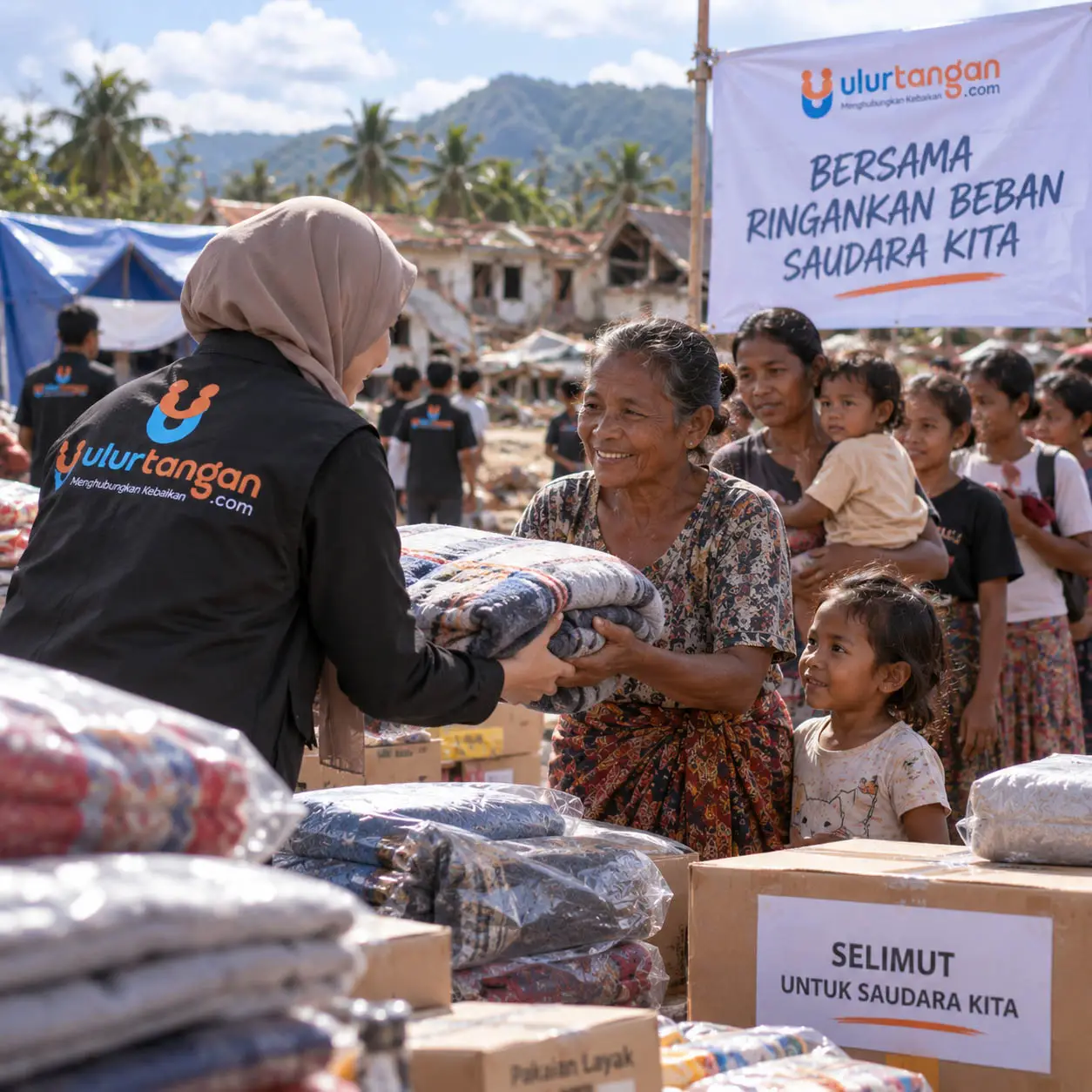 Selimut dan perlengkapan