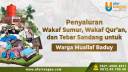 Penyaluran Wakaf Sumur, Wakaf Quran dan Tebar Sandang