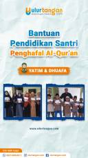 Distribusi Bantuan Pendidikan Santri Penghafal Quran