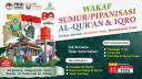 Safari Wakaf Kemerdekaan: Distribusi Wakaf Air Bersih, Al-Qur'an dan Tebar Sandang